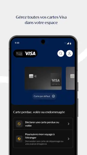 my Visa, mon espace dédié