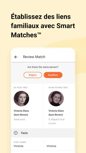 MyHeritage: Arbre généalogique