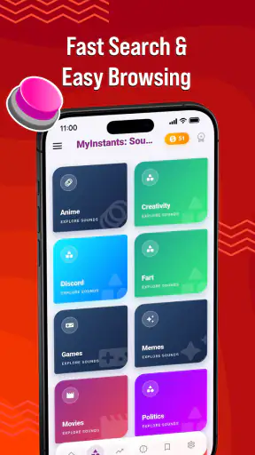 MyInstants : App Boutons Son