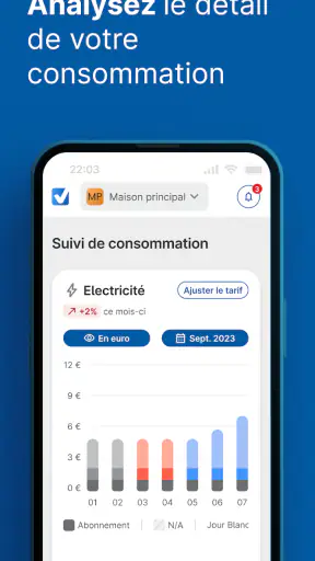 MySelectra Suivi Conso Énergie