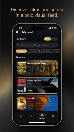 NakaStream: films et séries