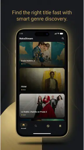 NakaStream: films et séries