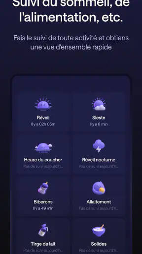 Napper: Horaires de sommeil