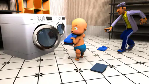 Naughty Boy: Daddy Prank Game
