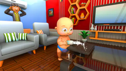 Naughty Boy: Daddy Prank Game