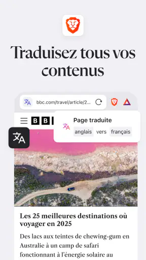 Navigateur Web Privé VPN Brave