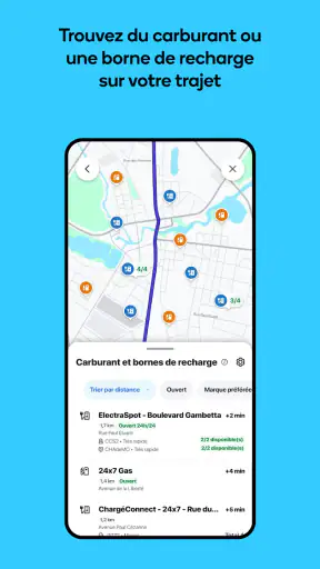 Navigation Waze et trafic