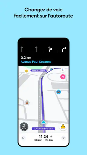 Navigation Waze et trafic