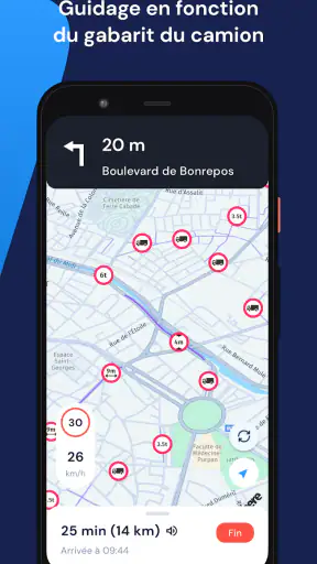 NavXL – GPS Poids Lourd