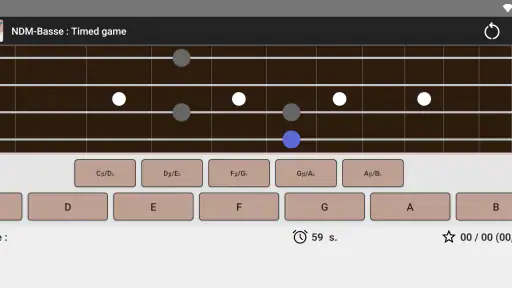 NDM-Basse : apprendre notes
