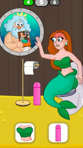 Neptune vs Mermaid: Fish Prank