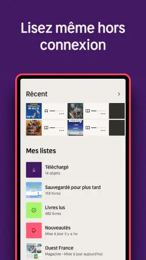 Nextory: Livres audio & ebooks