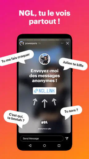 NGL – q&a anonymes