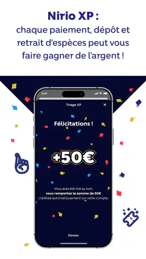 Nirio, services de paiement