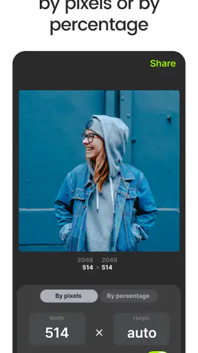 No Crop Photo: Picture Resizer