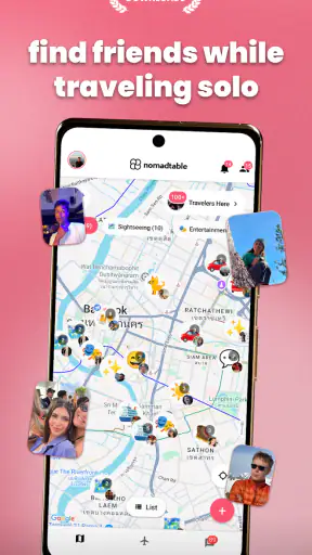nomadtable: travel friends