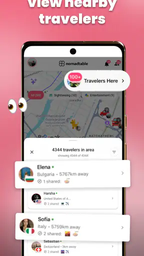 nomadtable: travel friends