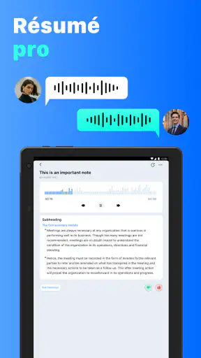 Notes Vocales：NoteFlow
