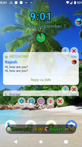 Noticker - Notification Ticker