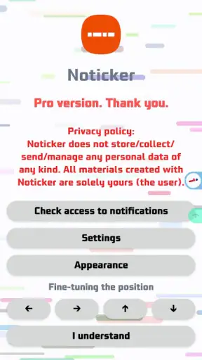 Noticker - Notification Ticker