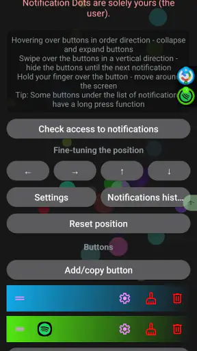 Notification Dots