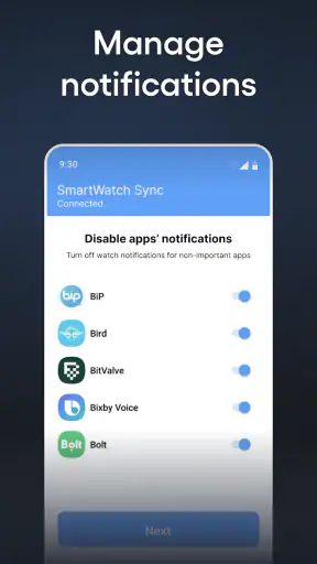 Smartwatch Sync Bluetooth