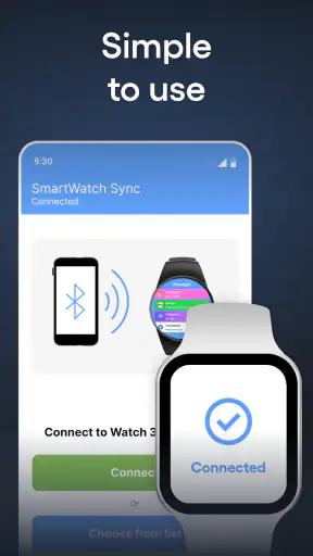 Smartwatch Sync Bluetooth