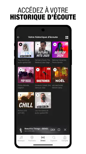 NRJ Radio, Musique et Podcast