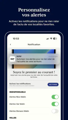 NVM : Info Nice, Var, Monaco