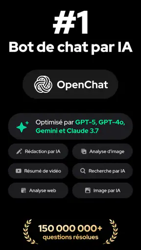 Open Chat - Appli de bot IA