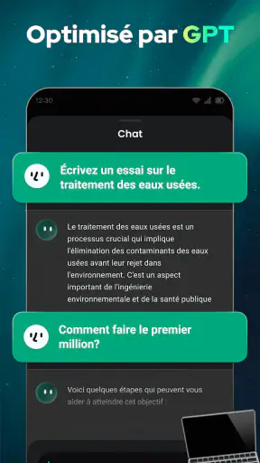 Open Chat - Appli de bot IA
