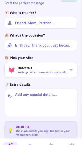 Ora AI - Message Generator
