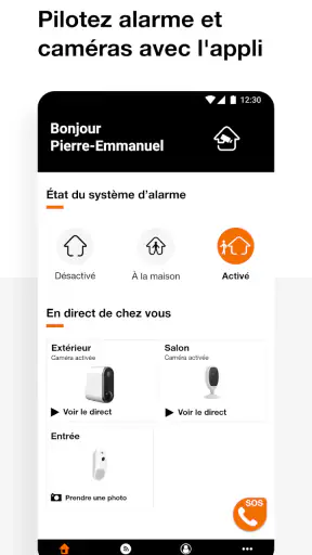 Orange Maison Protégée