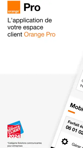 Orange Pro, espace client pro