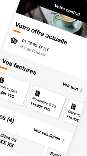Orange Pro, espace client pro
