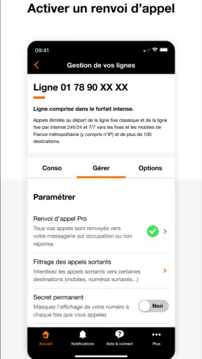 Orange Pro, espace client pro