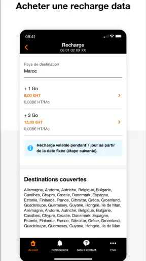 Orange Pro, espace client pro