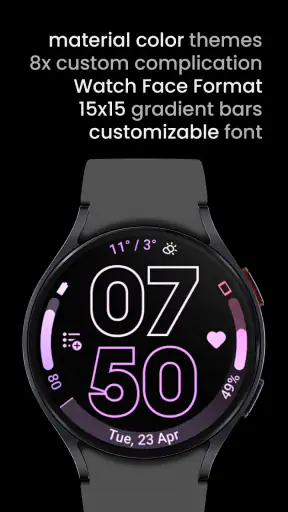 Outlined Watch Face