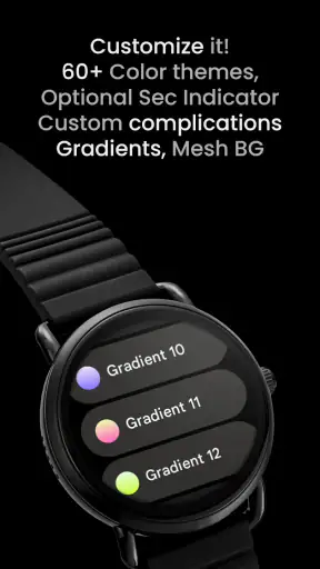 Outlined Watch Face