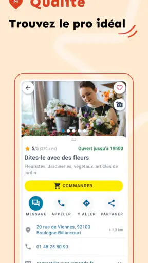 pagesjaunes: trouver un pro