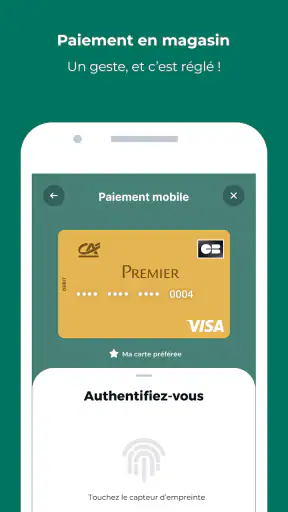 Paiement mobile CA