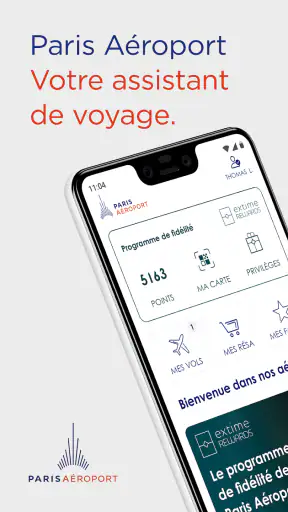 Paris Aéroport–App officielle