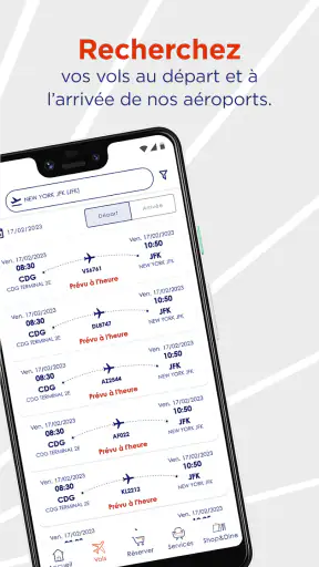 Paris Aéroport–App officielle