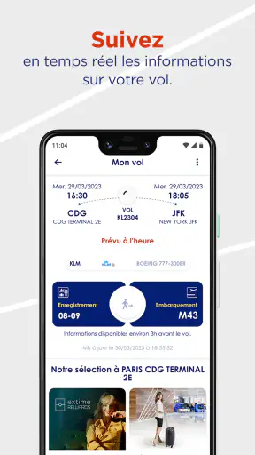 Paris Aéroport–App officielle