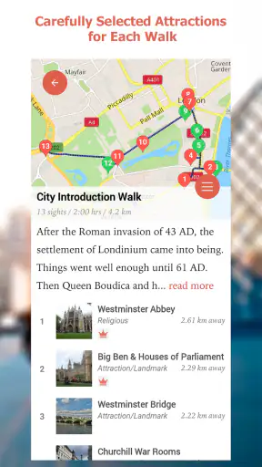 Paris Map and Walks