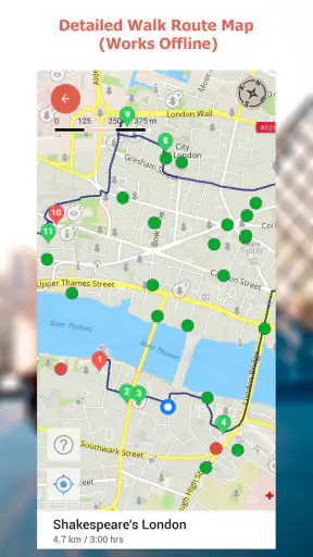 Paris Map and Walks