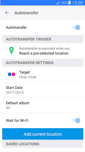 PhotoSync Autotransfer Add-On