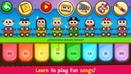Piano enfants Musique Chansons