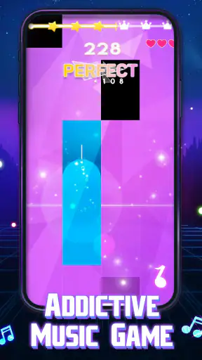 Piano Pink Music:Jeu de rythme