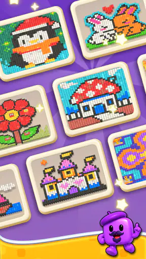 Pixel Drop: Bus Puzzle